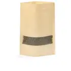 46 كيس من صفقات لحفظ البهارات والقهوة والحناء بنافذة شفافة