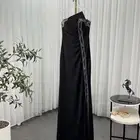 فستان أسود مقاس سمول ميديم - لبس مرة وحدة