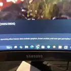 شاشة سامسونق 27 انش منحنيه