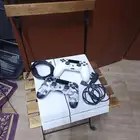 سوني 4 نظيف لون ابيض ناصع