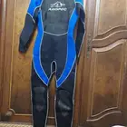 بدلة غوص مع معداتها