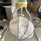 سرير هزاز ومكوات بخاروحوض سمك وقفص كبير