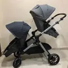 عربه اطفال تؤام براند ايفن فلو حالتها ممتازه جدا استعمال