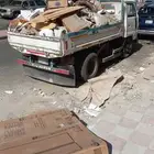 قلاب نقل مخلفات الدمار تربة زراعية بطحه اسمنت بلك بلدورة عتب