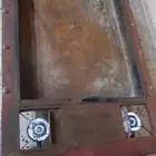 منقل شبة نار مع عينين غاز