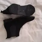 حذاء اسود أنيق جديد مخمل