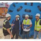 تنفيذ أعمال الحفر النفقي جميع الأقطار Microtunneling