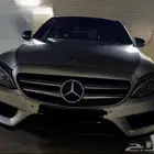 سيارة مرسيدس بنز c200 موديل 2015 فل كامل