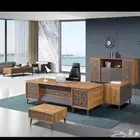 office furniture tabel and chairs and cabinet