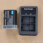 بطارية و شاحن كاميرا نيكون