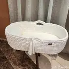 سرير اطفال كروشية يدوي