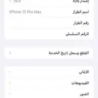 ايفون 12 برو ماكس 256 قيقا