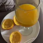 عصير البرتقال اللذيذ