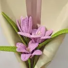 باقة توليب يدوية كروشية