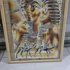 لوحه مصريه توت عنخ امون