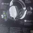 سماعه قيمنق ريزر لون ابيض جديد ماستخدمتها سبب البيع