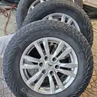 جنوط باجيرو اصلية مقاس 18   كفرات ربع حجري كومو 265 65 18