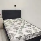 سرير نفر ونص مع مرتبه