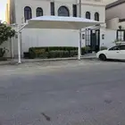 تركيب وتوريد مظلات سيارات شكل حديث