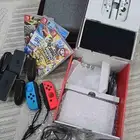 نينتندو سويتش اوليد ابيض استخدام خفيف