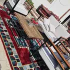 للبيع جلسة حوش كراسي حديد جلسه خارجيه