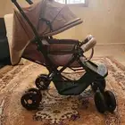 عربه أطفال تتحكم من الاجهتين