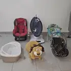 اغراض اطفال بسعر مناسب ونضيفه الجميع 550 ريال