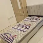 سرير خشب مقاس 190 190  سرير خشب نفر ونص مقاس