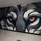 رسام جدران ملاعب رسم مغاسل سيارات رسم جدران مطاعم