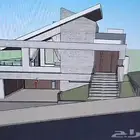 تصميم 3D بيت محلات