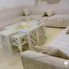 كنب فخم مع الستاره والطاولات