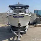 للبيع قارب الظاعن 4 استروك 250 سزوكي 34 قدم