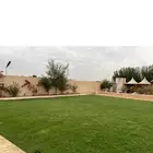 استراحه لليجار في المزاحميه قسمين مع بعض