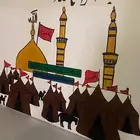 لوحة فنية مناسبة للمجالس وللصالات والمكاتب
