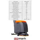 ماكينة غسيل وتجفيف ارضيات بالبطارية يدوي نرمارك NRMARK