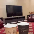 كاسات شاهي و قهوه مره تصميمه ولونه فخمه