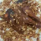 ندي الرز المديني بالمكسرات لحم ودجاج