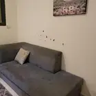 كنب حرف L متوسط بحالة جيدة