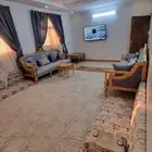 شقه غرفتين وصاله مفروشه