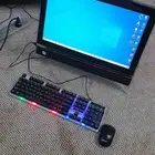 كمبيوتر مكتبي الكل في واحد All in one بكامل ملحقاته