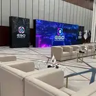 تنظيم معارض وبوثات شاشات تفاعليه وشاشات p3 و p2.6 شاشات عر