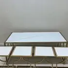 طاولة مع طاوله 4 طاوله خدمه