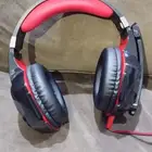 سماعة رأس pc كمبيوتر بإضائة حمراء ومايكروفون جديدة