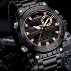 Brand  -NAVIFORCE Dual time fully stainless steel .