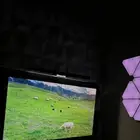 شاشه للبيت او للسوني او للبيسي جودتها حلوه