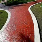 صبة الخرسانه مطبوعة المروحة ميزانيه ارغويه ايبؤكسي ارضيات