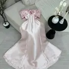 فستان وردي او اسود مستعمل