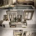 مشروع فلل الفخامه -بيسمنت جديده مساحات  500-750-1200-1400م
