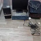 كمبيوتر مكتبي طابعه