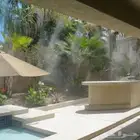 ضباب و رذاذ اعمدة رذاذ جلسات خارجية شاليه